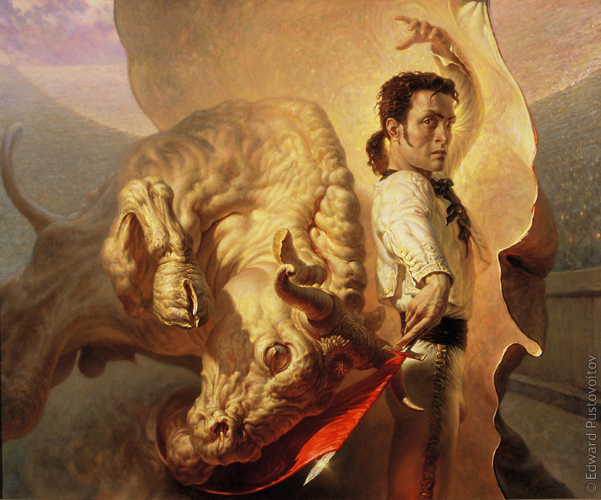 Corrida. (private collection, Moscow)